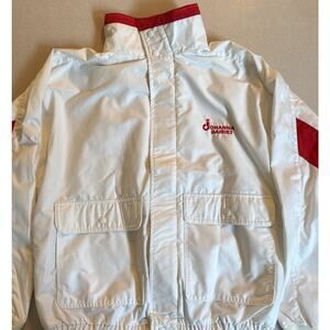 Vintage Johanna Farms/Dairies K Products Jacket Size L Milkman Uniform?